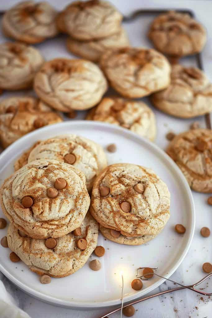 Storage the Snickerdoodle Cinnamon Chip Cookies