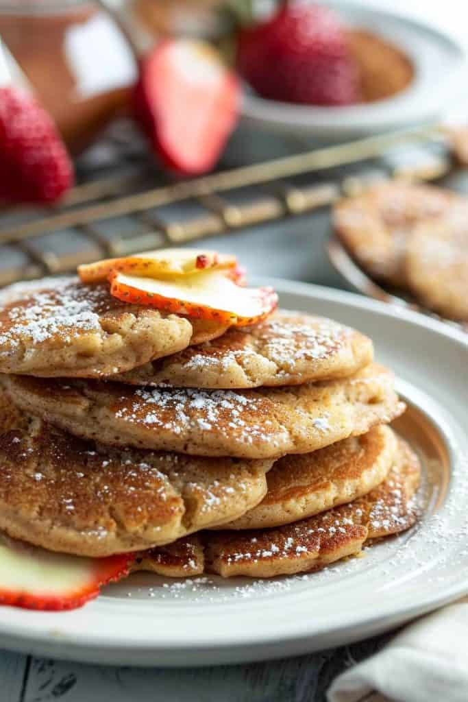 Storing Snickerdoodle Pancakes