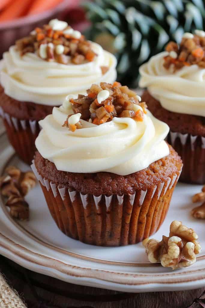 Storing Tips Carrot Cupcakes with White Chocolate Cream Cheese Icing