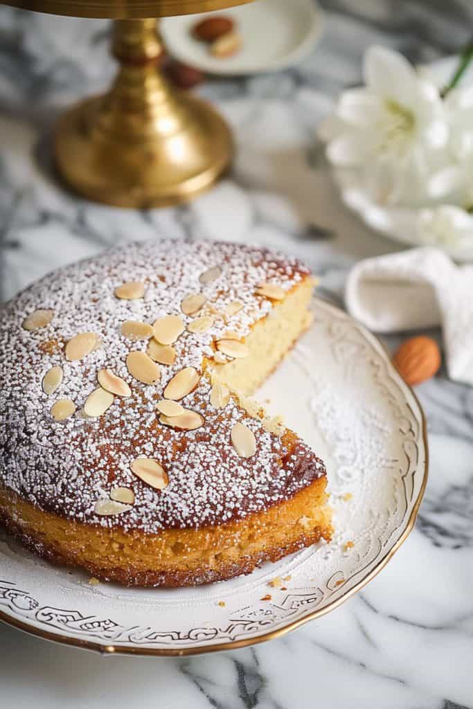 Storing the Almond Cardamom Cake