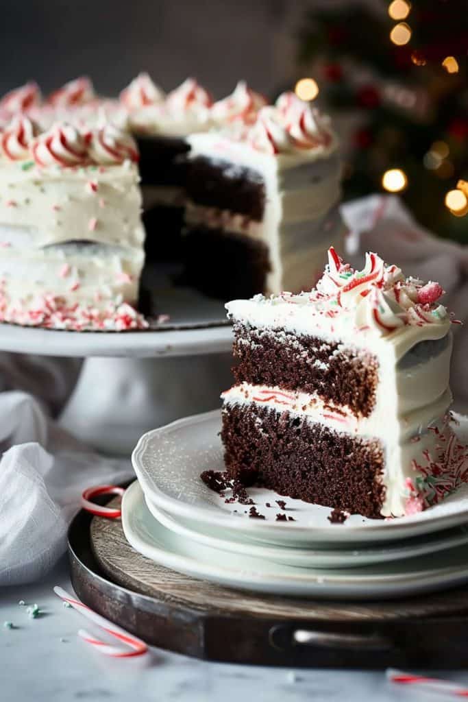 Storing the Chocolate Peppermint Cake