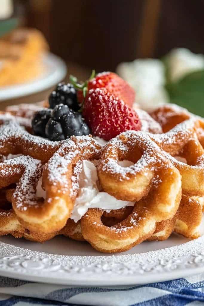 Storing the Funnel Cake