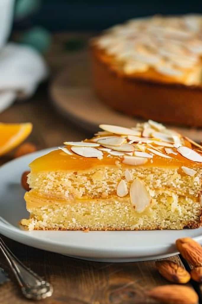 Storing the Mandarin Orange Almond Cake