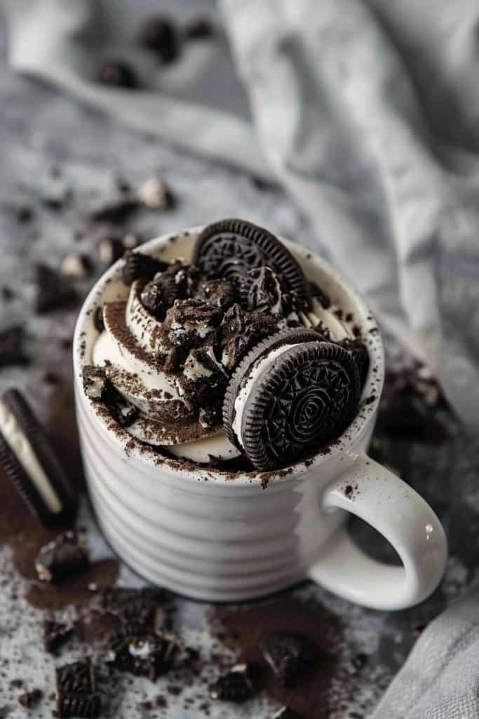 Storing the Oreo Mug Cake