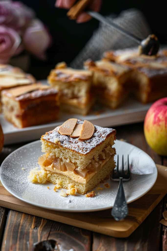 Storing the Romanian Apple Cake