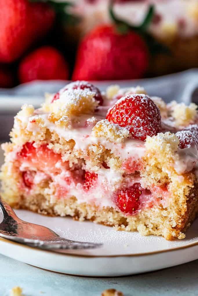 Strawberry Coffee Cake with Crumb Recipes