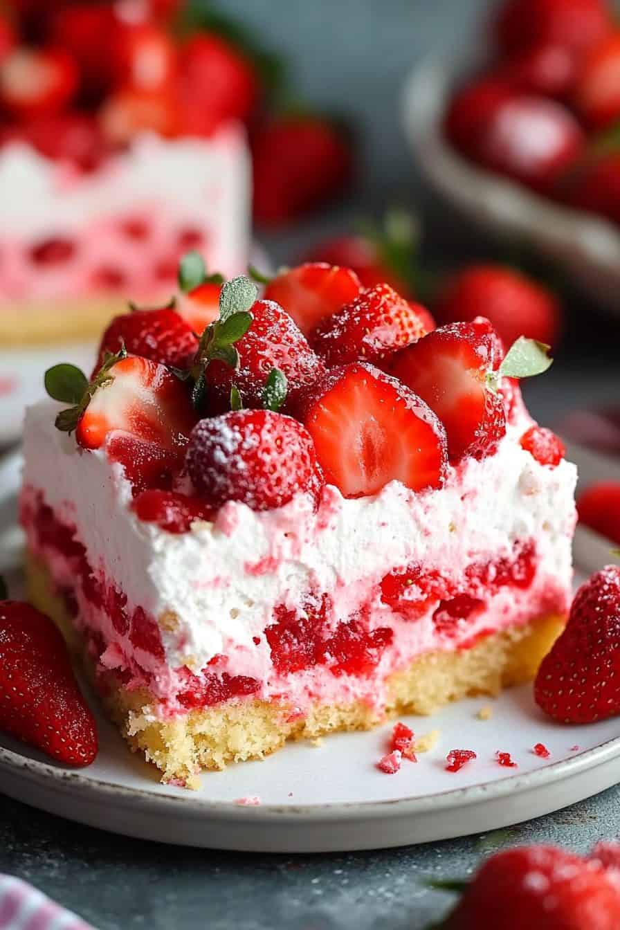 Strawberry Poke Cake Recipes