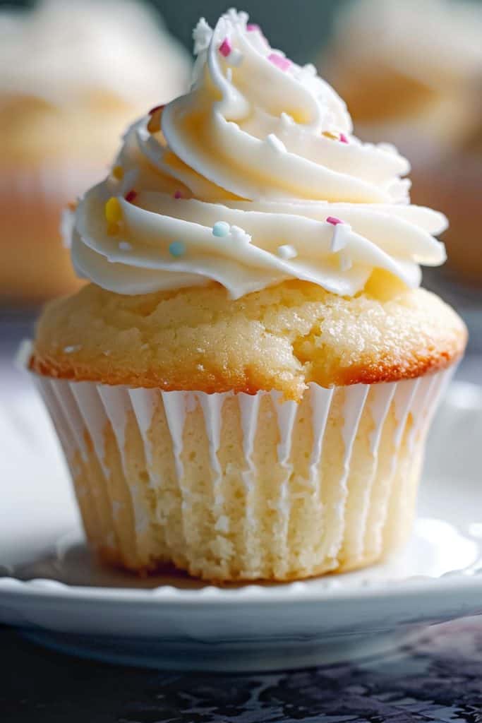 Super Moist Vanilla Cupcake Recipe