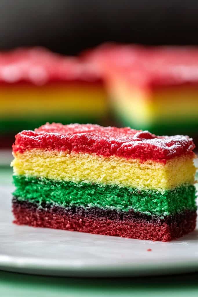 Tips For Italian Rainbow Cake