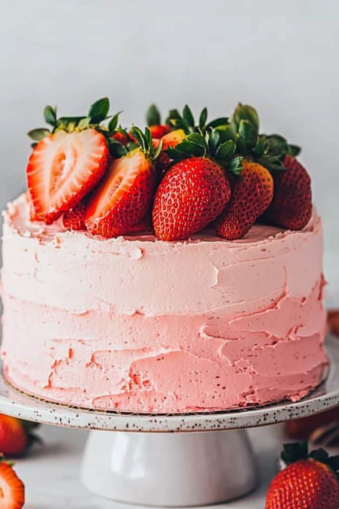 Tips & Tricks Gluten Free Vegan Strawberry Cake