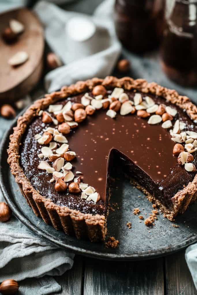 Tips and Tricks Chocolate Hazelnut Tart