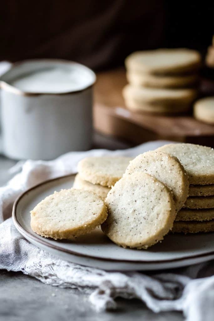 Tips and Tricks London Fog Shortbread Cookies