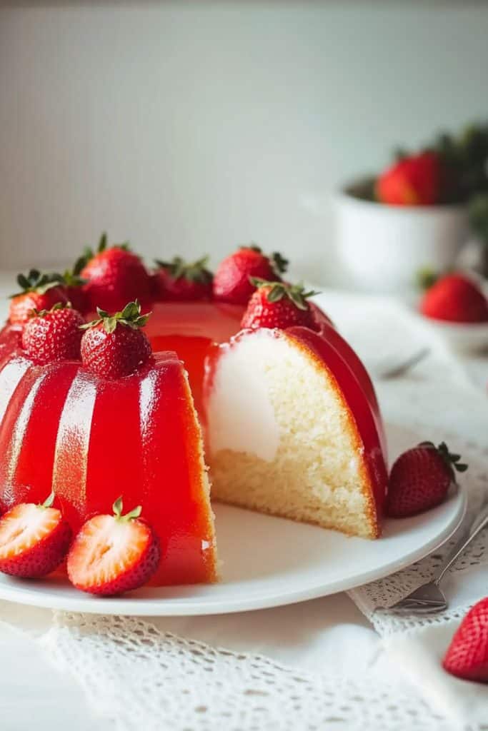 Tips for Milk Strawberry Jello Mold Bundt Cake