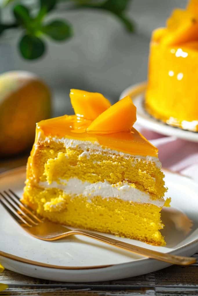 Tips for Serving Eggless Mango Cake