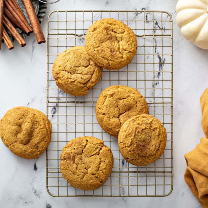 Baking the Soft Pumpkin Cookies