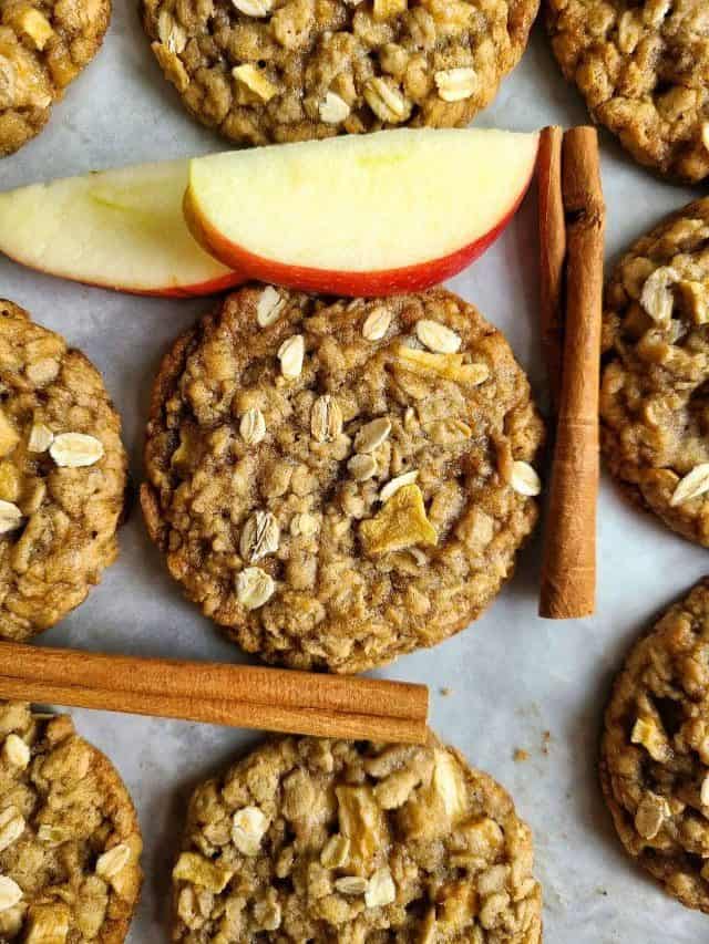 29. Apple Cinnamon Oatmeal Cookies