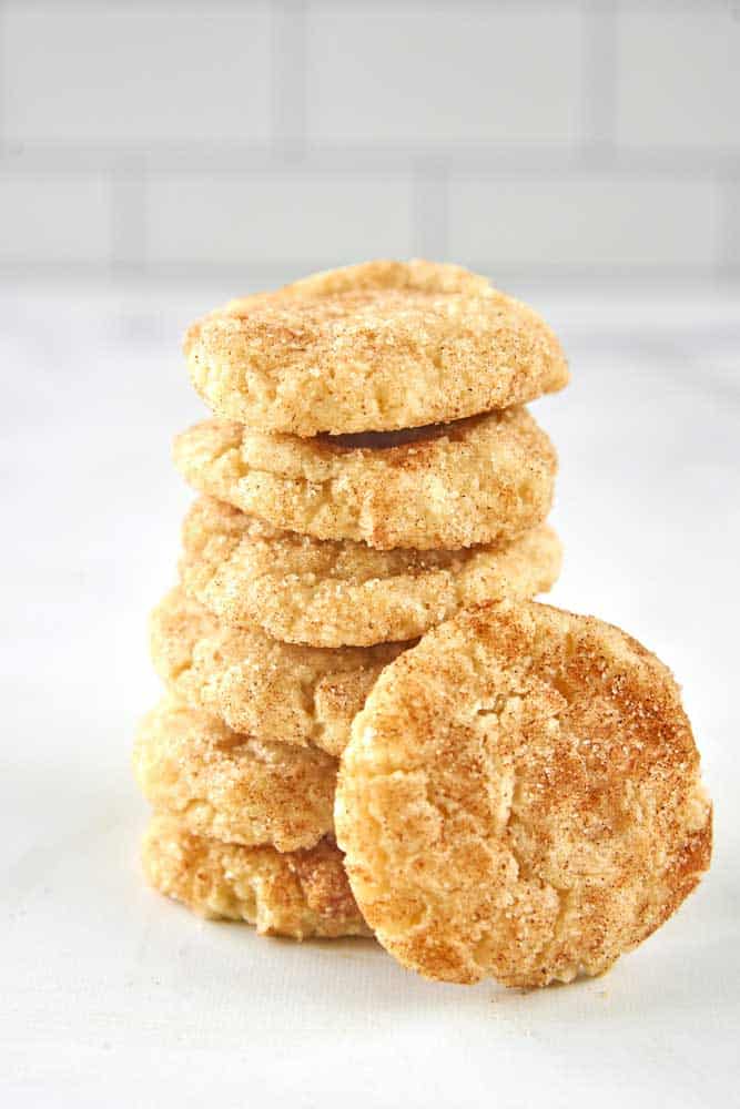 3. BEST Vegan Snickerdoodles Recipe