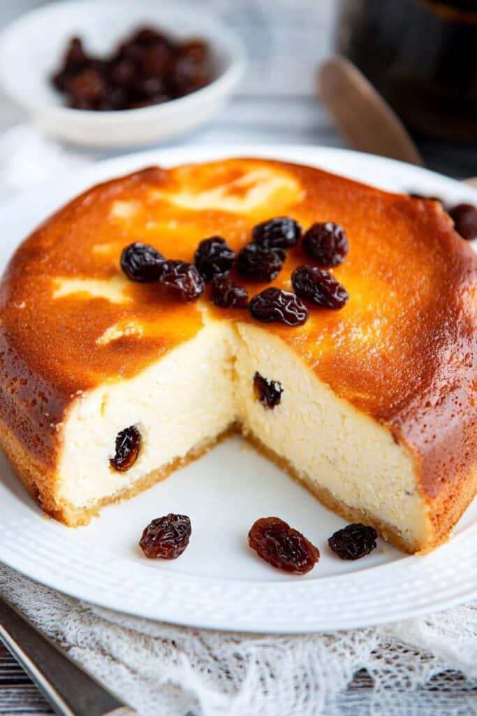 Baking the Russian Cheesecake