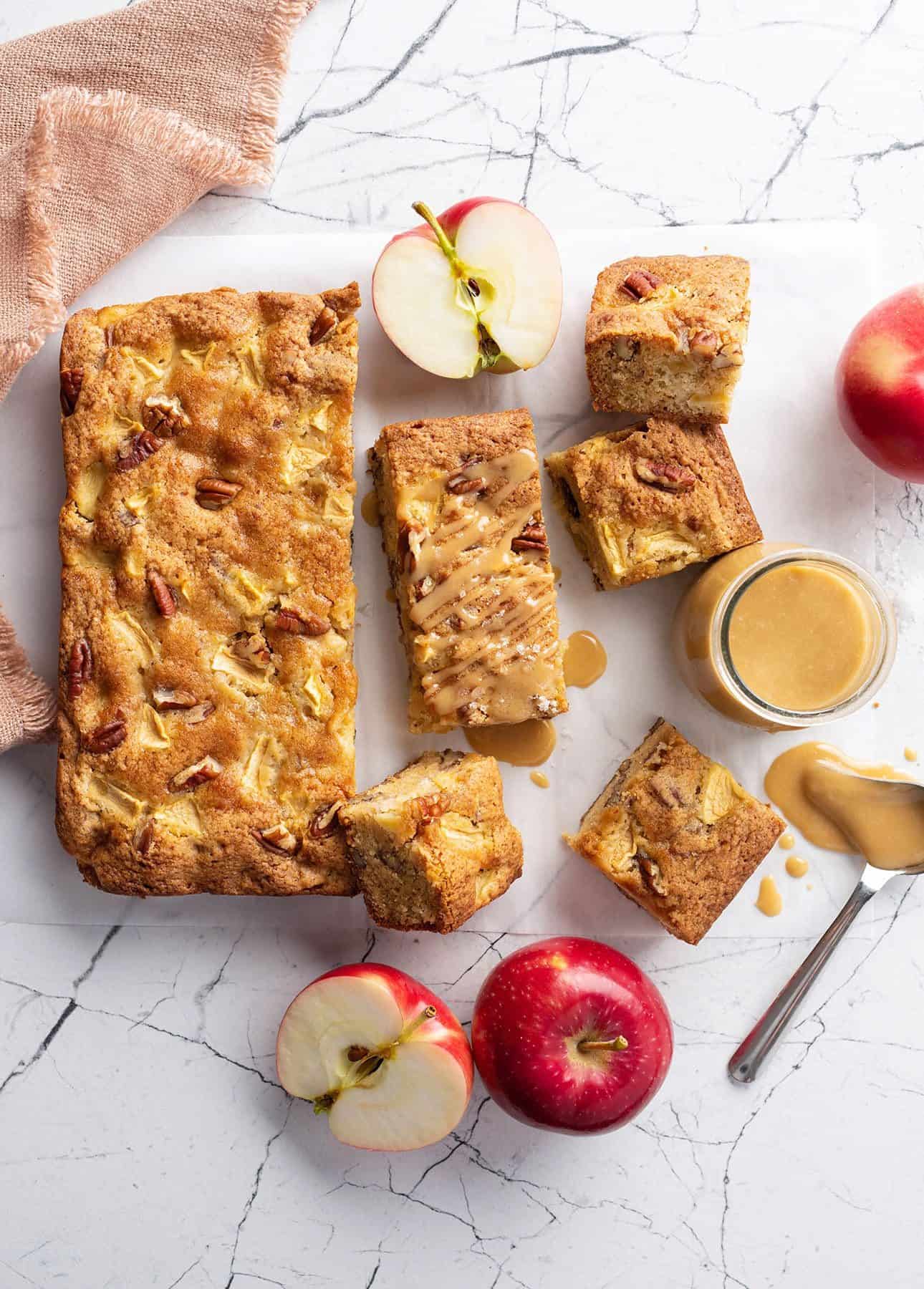 16. Brown Butter Apple Blondies