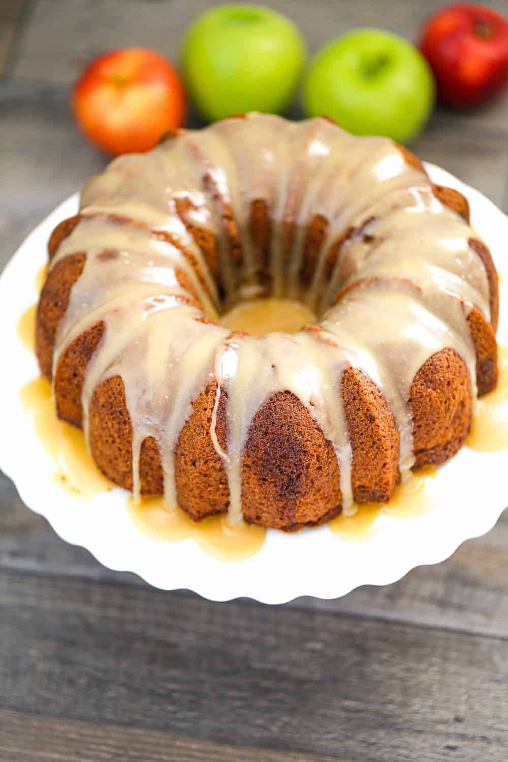 18. Caramel Apple Bundt Cake