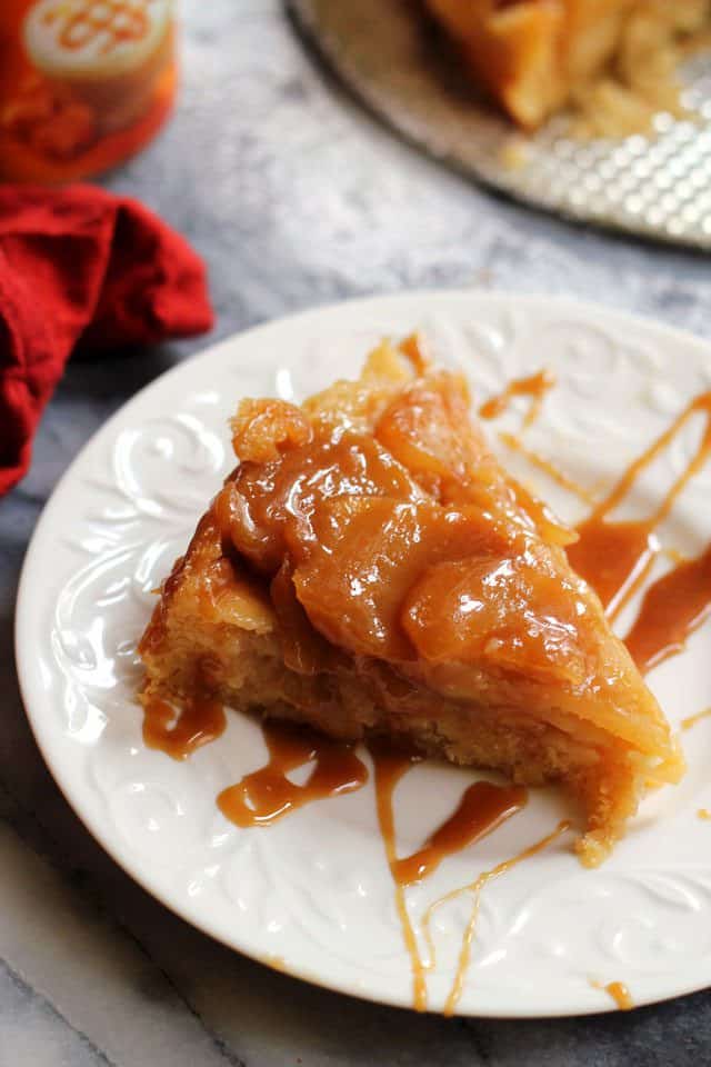 26. Caramel Apple Upside Down Cake