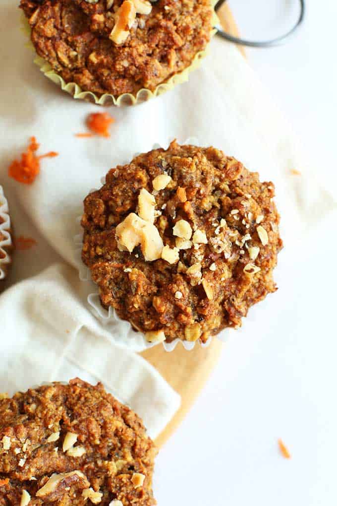 4. Carrot Apple Muffins