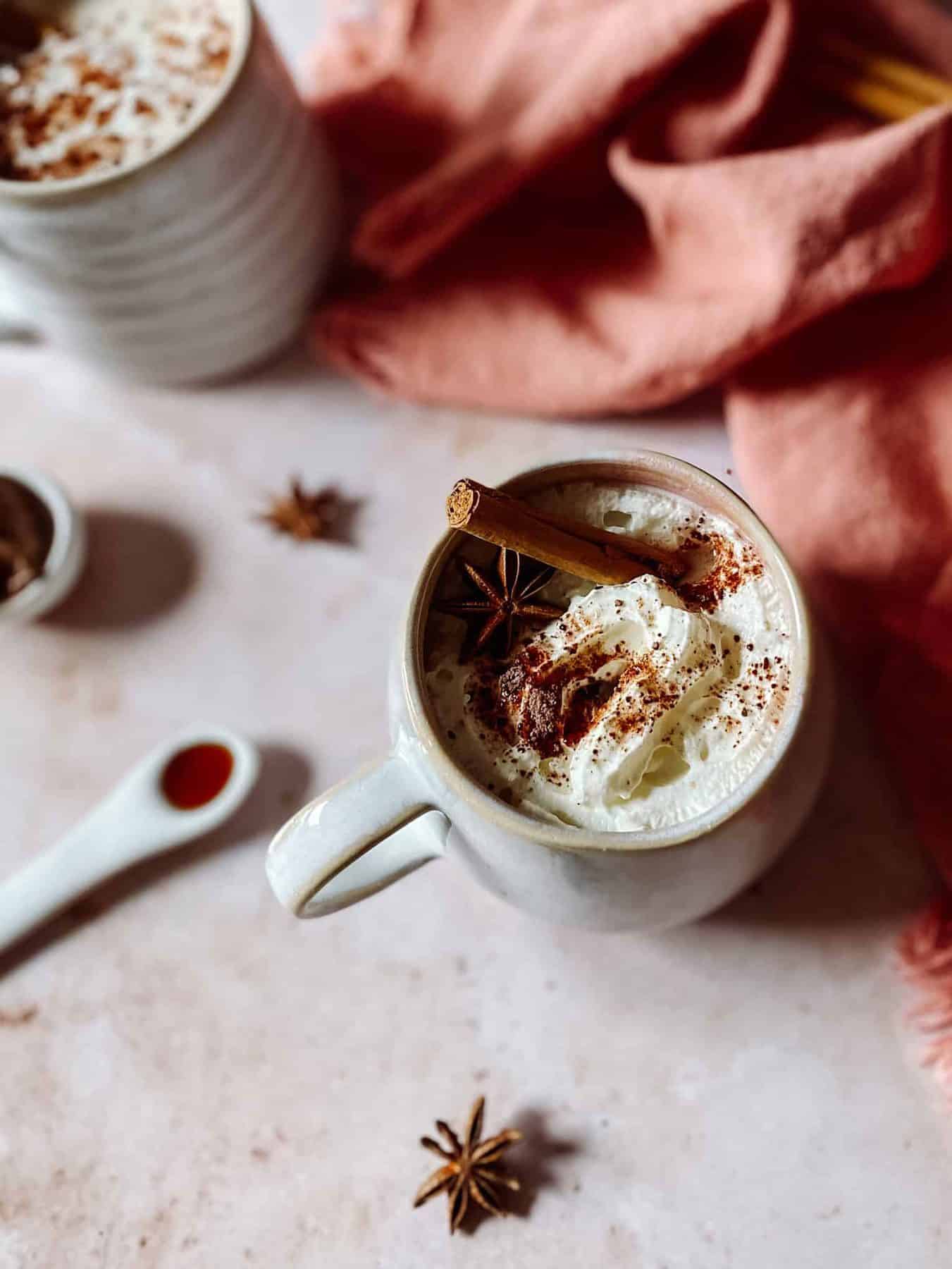 9. Chai Spiced Hot Chocolate