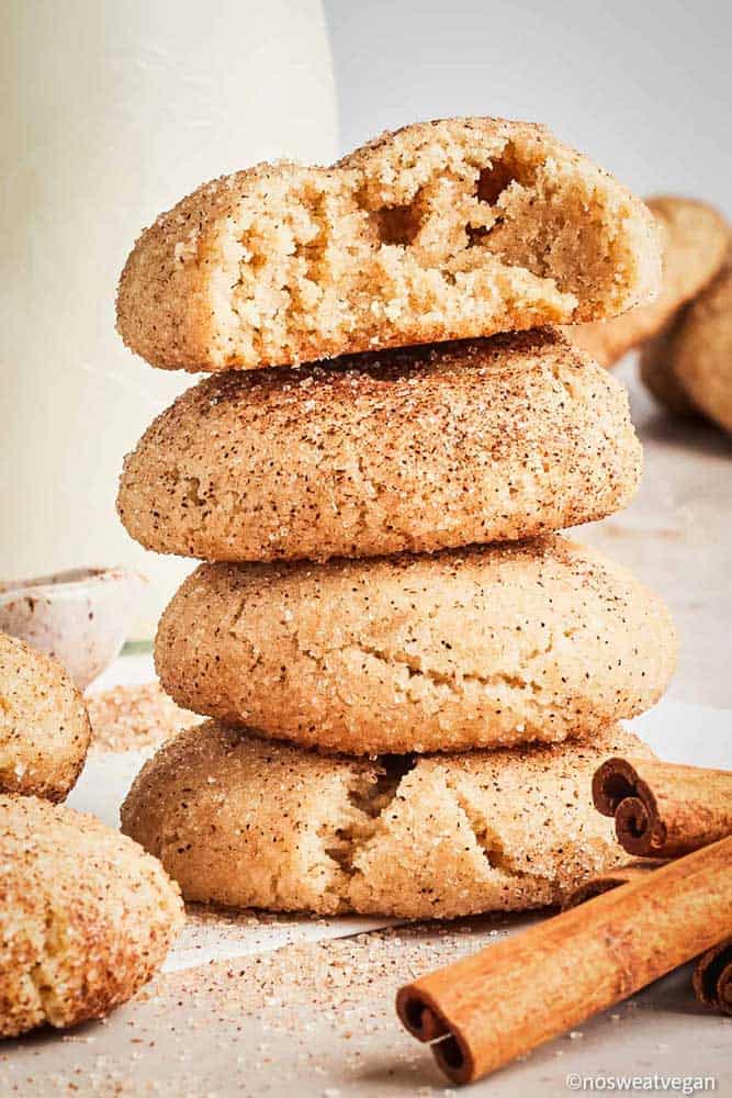 9. Chewy Vegan Snickerdoodles