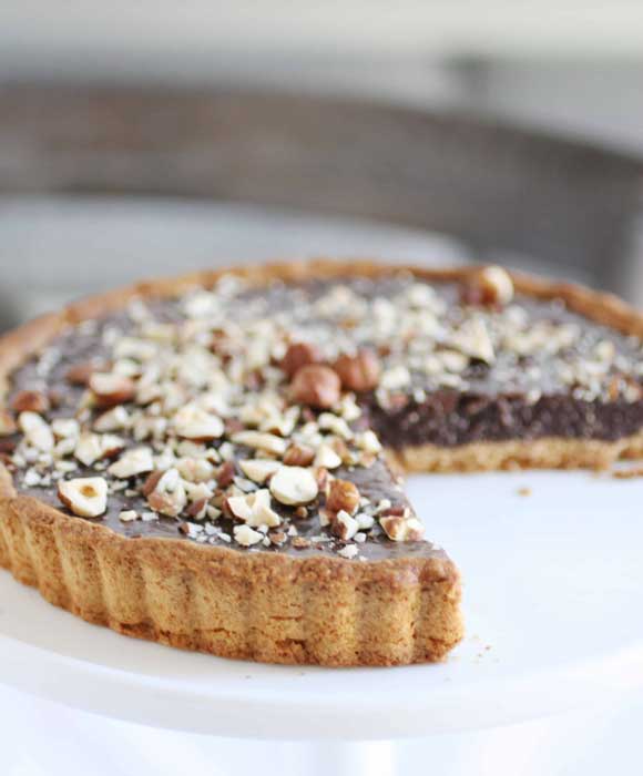 Chocolate Hazelnut Tart