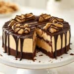 Chocolate Peanut Butter Cheesecake