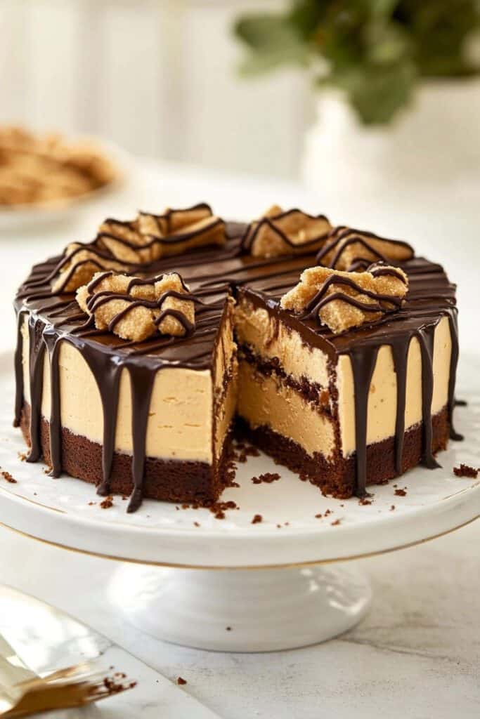 Chocolate Peanut Butter Cheesecake