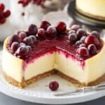 Cranberry Cheesecake