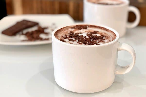 6. Creamy Cashew Milk Hot Chocolate