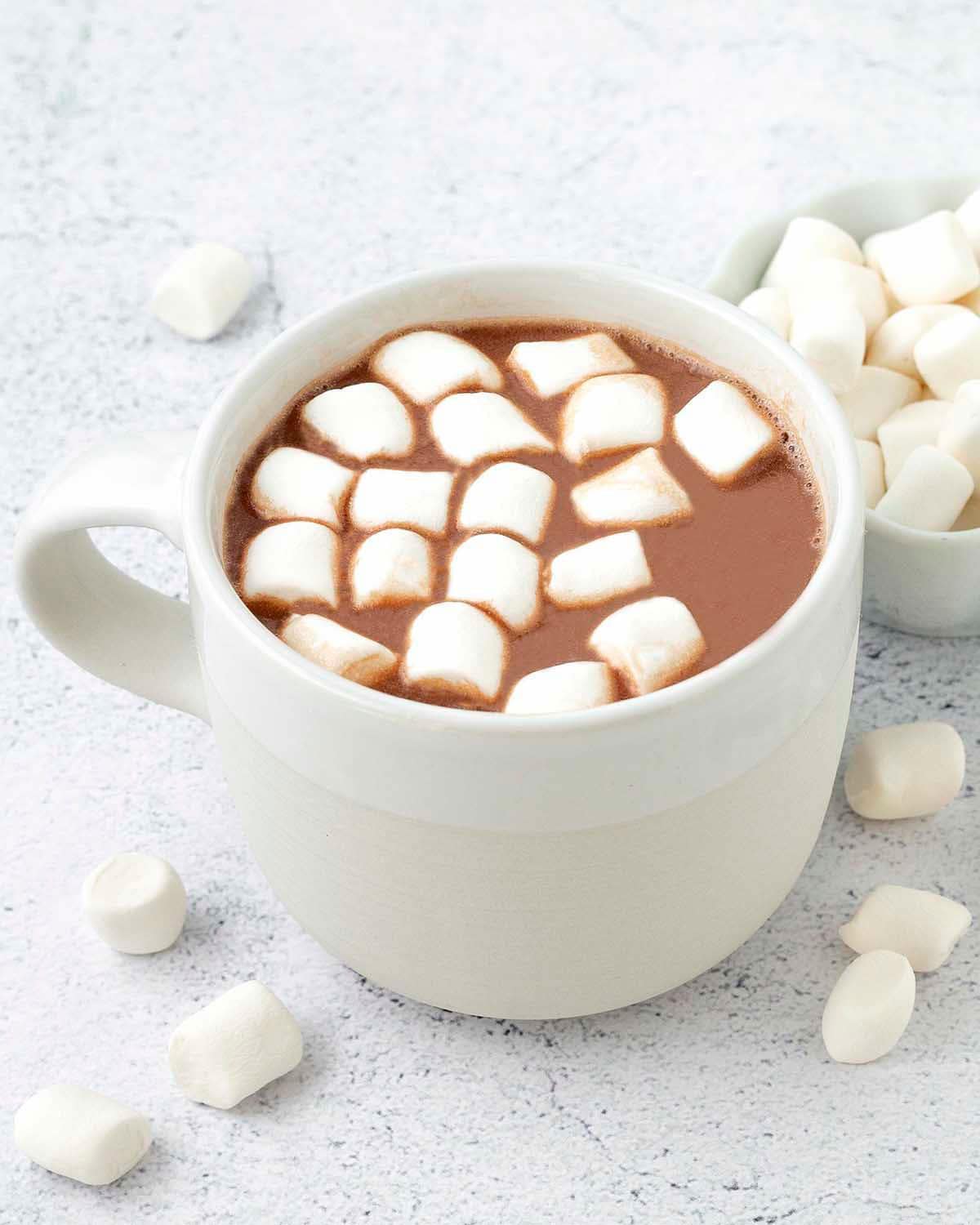 3. Creamy Vegan Hot Chocolate