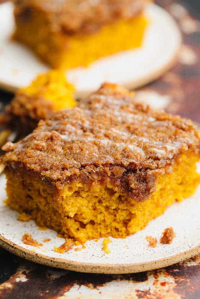 11. Easy Gluten-Free Vegan Pumpkin Coffee Cake Recipe