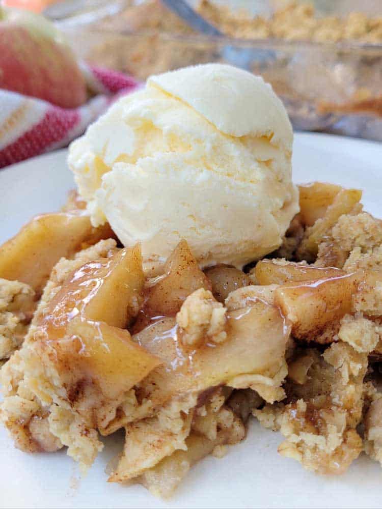 8. Fall-Spiced Apple Crisp