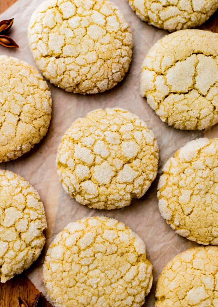 Ginger Maple Sugar Cookies