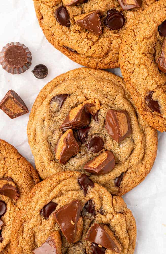 12. Gluten-Free Peanut Butter Cup Cookies