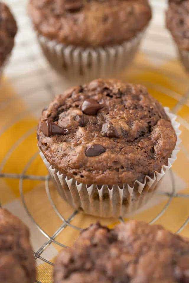 3. Healthy Chunky Monkey Muffins