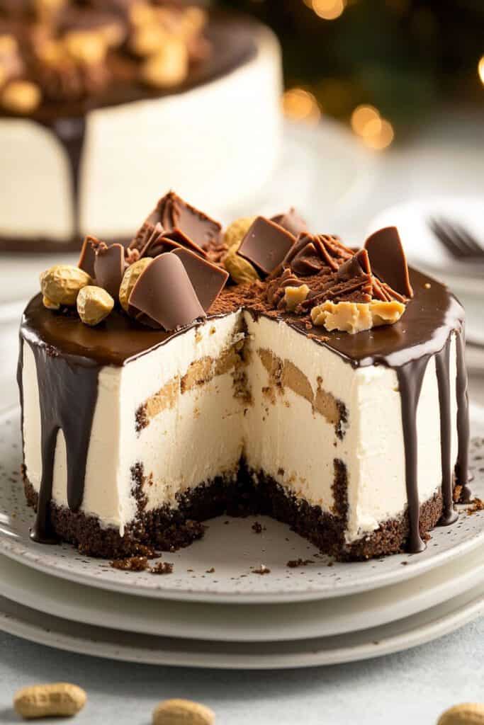 How to Make Chocolate Peanut Butter Cheesecake