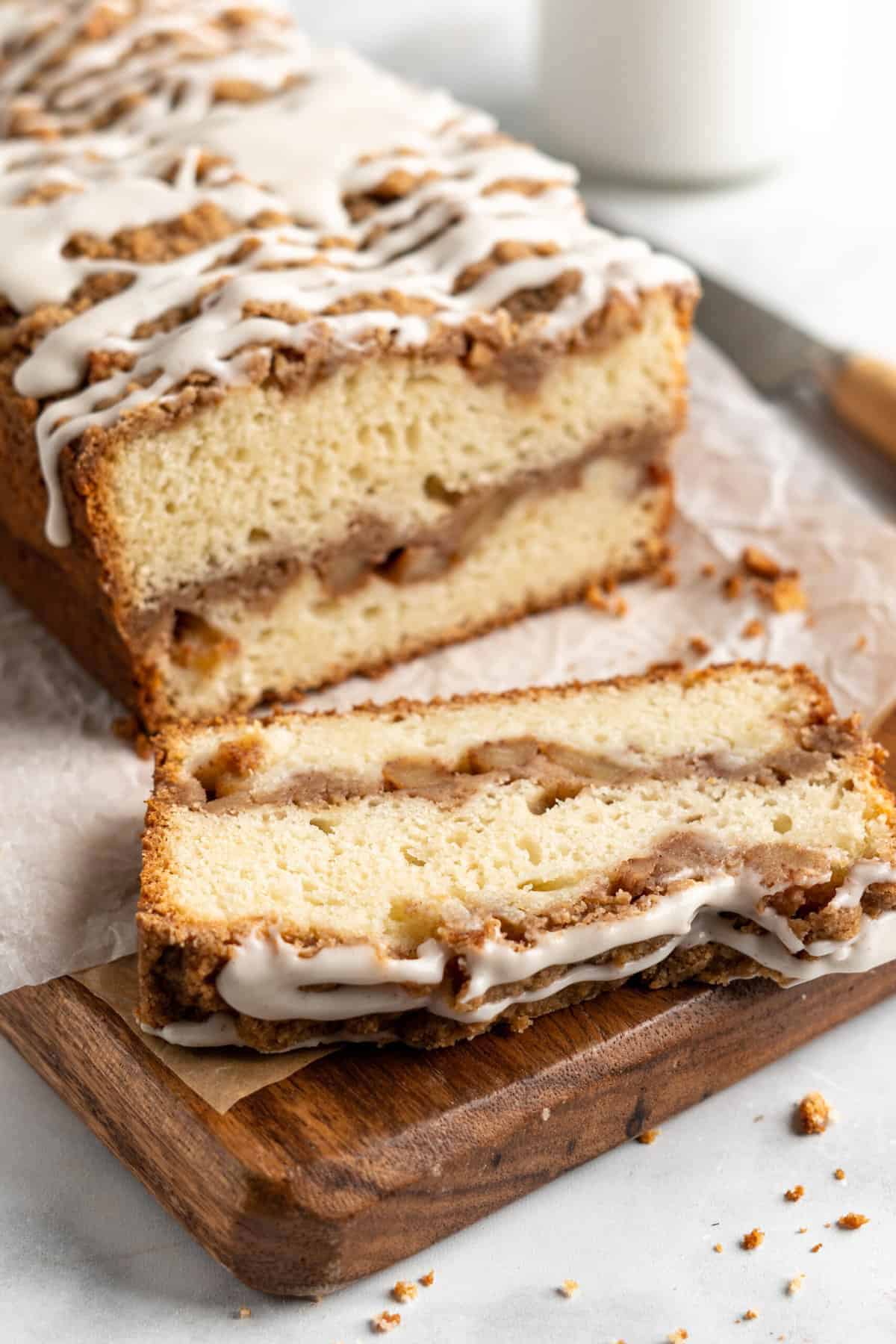 20. Old Fashioned Apple Fritter Bread