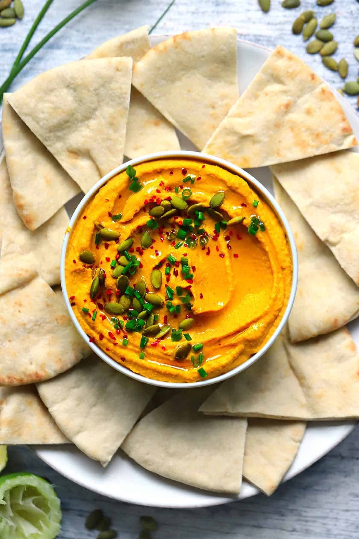 19. Pumpkin Hummus