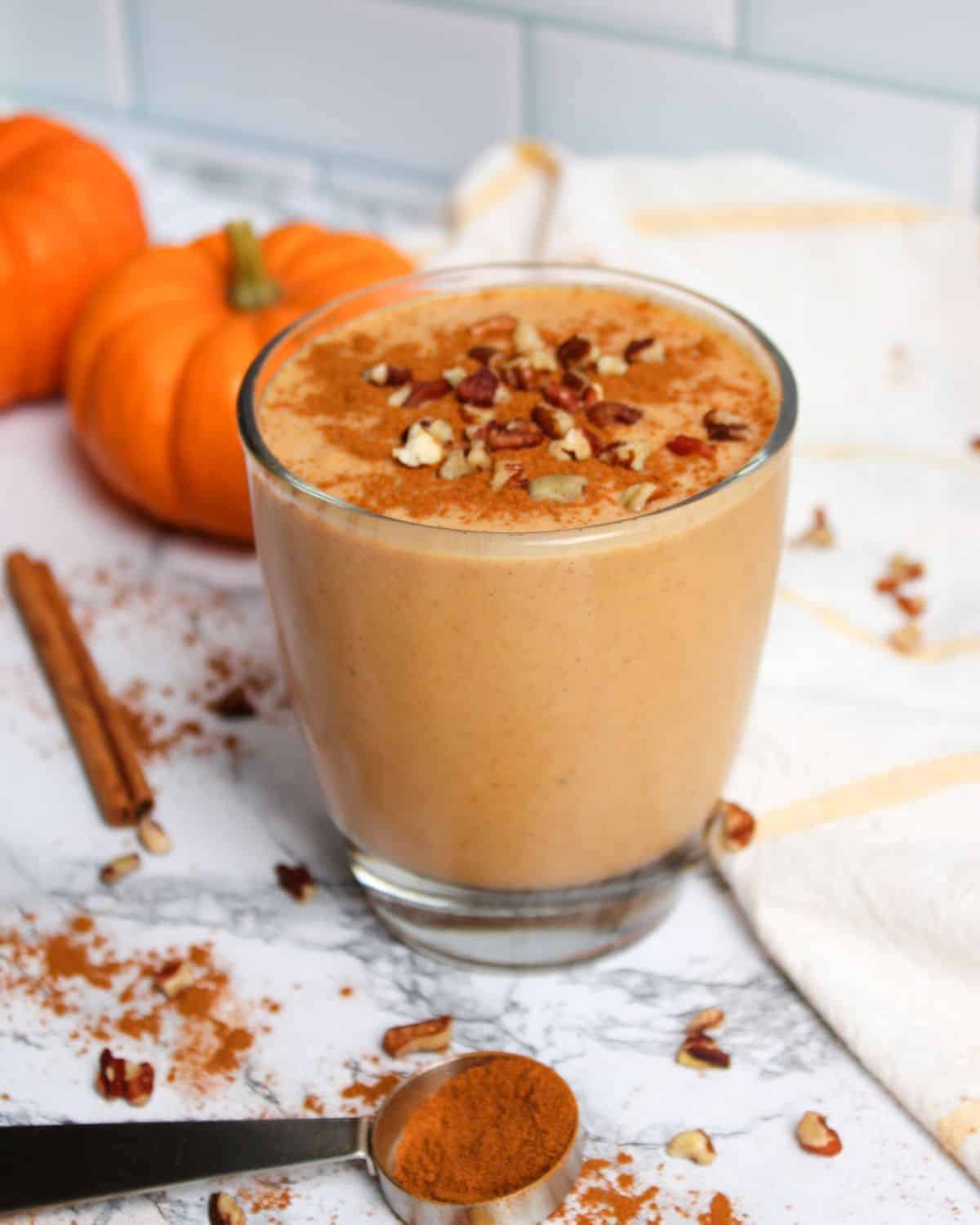 5. Pumpkin Protein Smoothie