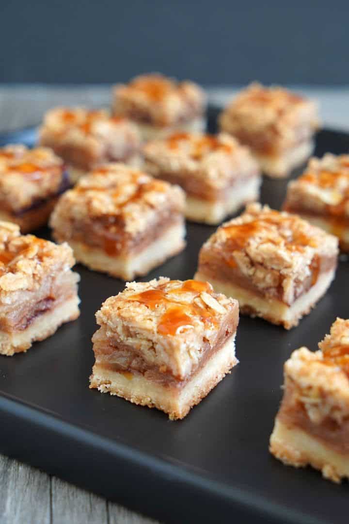 15. Salted Caramel Apple Pie Bars