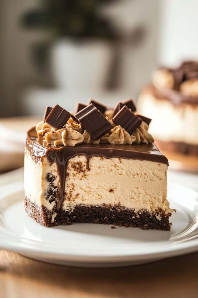 Serving Tips Chocolate Peanut Butter Cheesecake