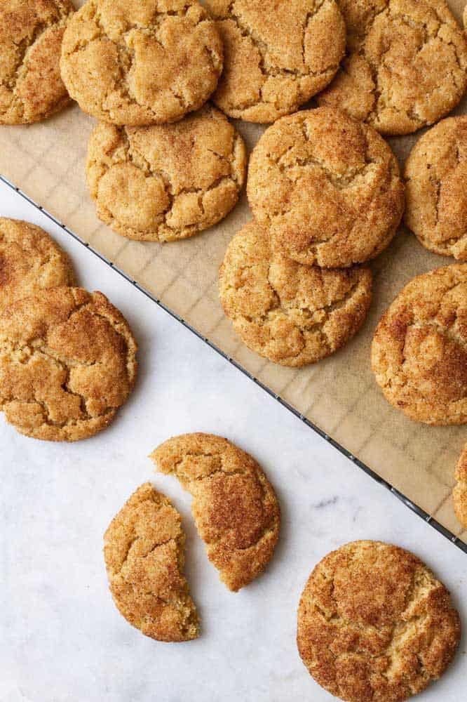 1. The BEST Vegan Snickerdoodles