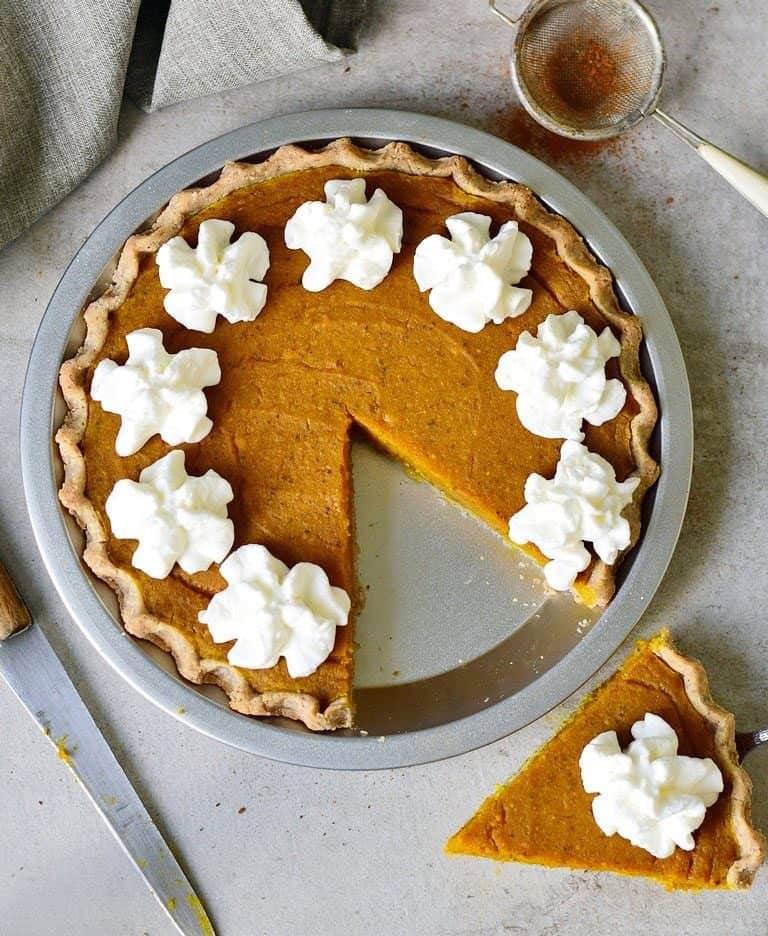 5. Vegan Gluten-Free Pumpkin Pie