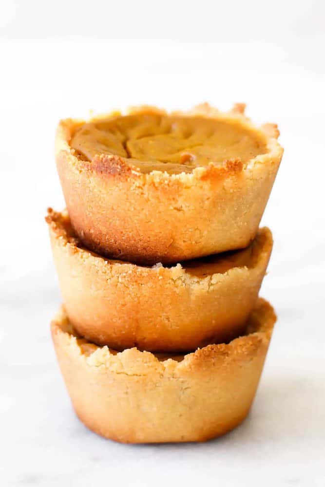 8. Vegan and Grain-Free Pumpkin Pie Cups