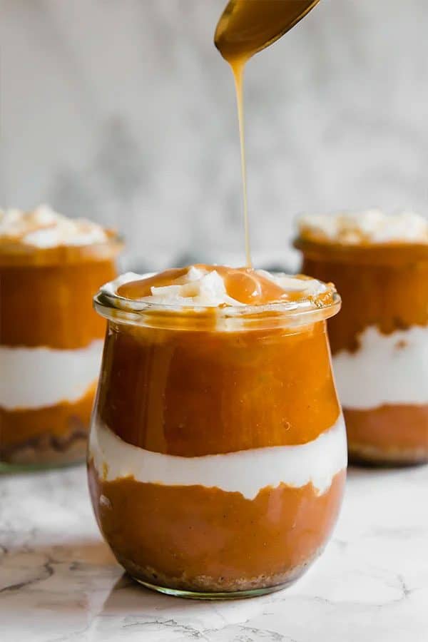 16. Vegan Pumpkin Pie Parfaits