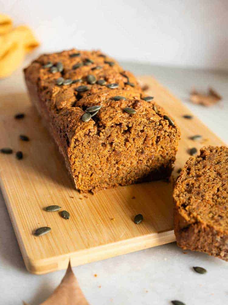 13. Vegan Pumpkin Spice Loaf